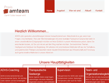 Tablet Screenshot of amteam.ch